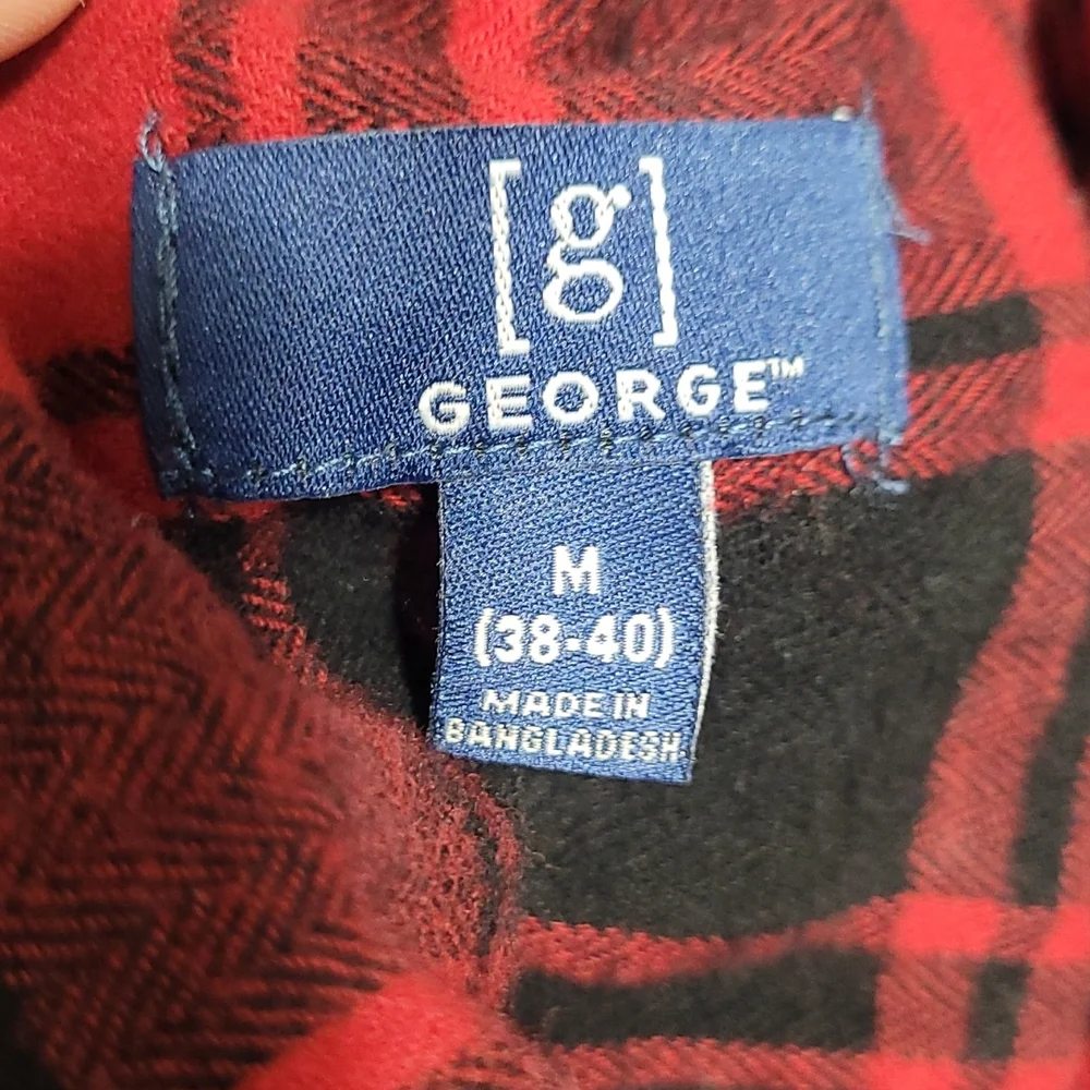 Flannel Shirt Red and black - Picture 2 of 2